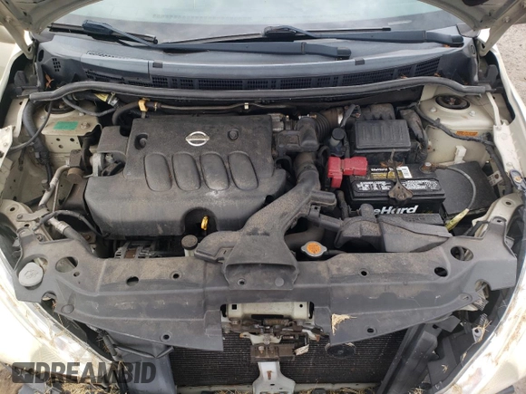 2008 Nissan Versa 1.8 S with VIN 3N1BC11E08L363075, listed as a Copart auction lot 54706934 with 116,191 mi miles and Salvage Title. Bid and sale history available at carsss.com. Image 11.