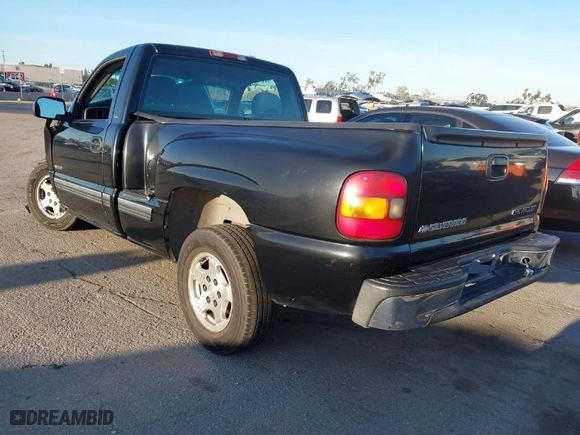 2002 Chevrolet Silverado 1500 with VIN 1GCEC14V42Z105521, listed as a IAAI auction lot 41827521 with 156,264 mi miles. Bid and sale history available at carsss.com. Image 3.