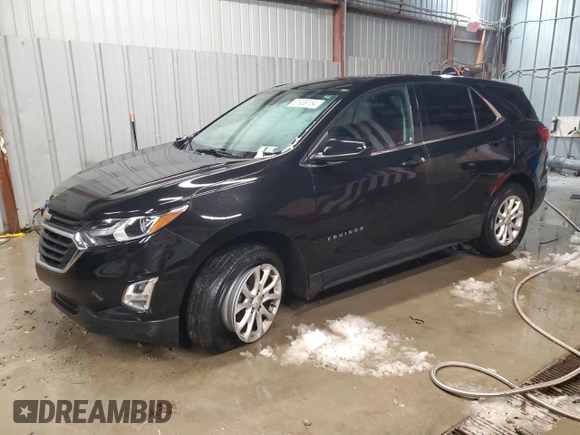 2019 Chevrolet Equinox LT with VIN 2GNAXUEV9K6121154, listed as a Copart auction lot 81939154 with 76,448 mi miles and Salvage Title. Bid and sale history available at DreamBid. Image 1.