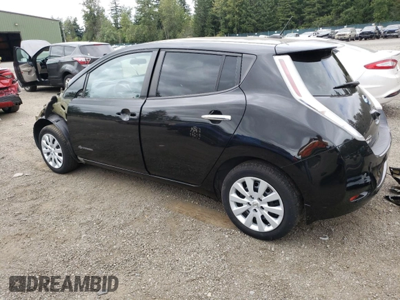 2017 Nissan LEAF SL with VIN 1N4BZ0CP7HC301775, listed as a Copart auction lot 58201223 with 56,662 mi miles. Bid and sale history available at carsss.com. Image 2.