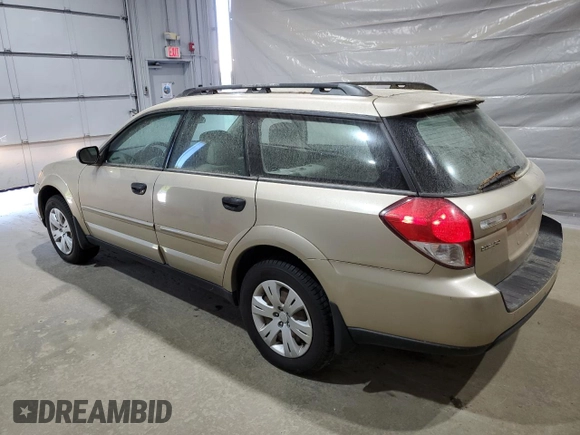 2009 Subaru Outback with VIN 4S4BP60C396332585, listed as a Copart auction lot 64523955 with 113,718 mi miles and Clean title. Bid and sale history available at DreamBid. Image 2.