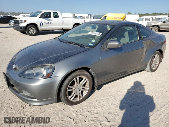2005 Acura RSX z VIN JH4DC53815S001465, wystawiony jako Copart lot #77030044 z przebiegiem 163 371 mil mil oraz Szkoda całkowita • Salvage title. Historia ofert i sprzedaży dostępna na DreamBid. Obrazek 1.