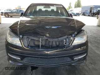 2011 Mercedes-Benz C 300 Sport with VIN WDDGF5EB5BR147472, listed as a Copart auction lot 55598365 with 115,443 mi miles and Salvage Title. Bid and sale history available at DreamBid. Image 5.