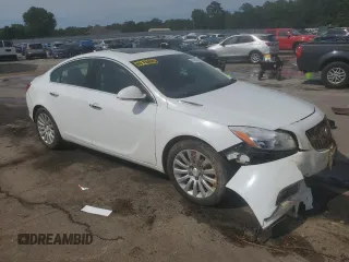 2012 Buick Regal Premium 1 with VIN 2G4GS5EK1C9207843, listed as a Copart auction lot 61445745 with 154,912 mi miles and Salvage title. Bid and sale history available at DreamBid. Image 4.