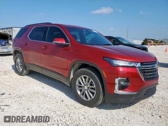 2023 Chevrolet Traverse LT Cloth with VIN 1GNERGKWXPJ277286, listed as a Copart auction lot 59326125 with 20,032 mi miles and Salvage title. Bid and sale history available at DreamBid. Image 4.