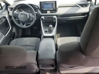 2021 Toyota RAV4 LE with VIN 2T3F1RFV0MC206839, listed as a Copart auction lot 60521145 with 54,314 mi miles and Salvage title. Bid and sale history available at DreamBid. Image 8.