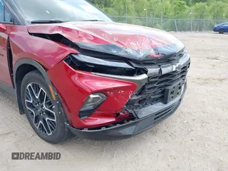 2024 Chevrolet Blazer RS with VIN 3GNKBKRS1RS193064, listed as a IAAI auction lot 42240754 with 15,328 mi miles and . Bid and sale history available at DreamBid. Image 6.