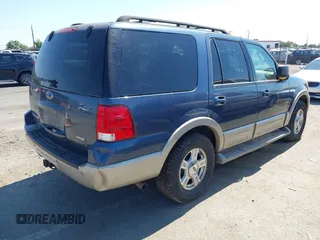 2005 Ford Expedition Eddie Bauer with VIN 1FMFU18565LB02229, listed as a IAAI auction lot 42773283 with 184,065 mi miles and . Bid and sale history available at DreamBid. Image 4.