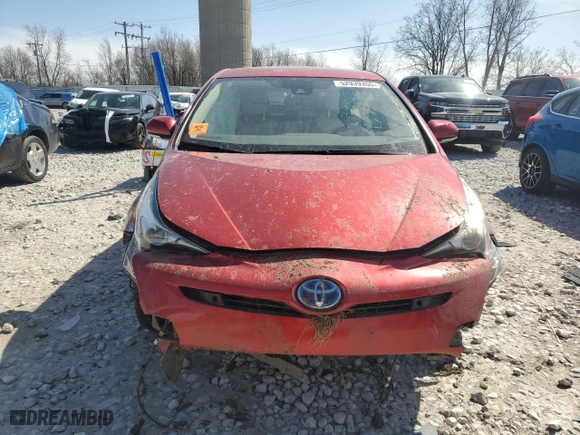 2017 Toyota Prius Two with VIN JTDKARFU4H3541924, listed as a Copart auction lot 52939355 with 0 mi miles and Clean Title. Bid and sale history available at carsss.com. Image 5.