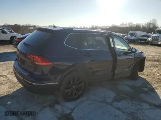 2022 Volkswagen Tiguan SE with VIN 3VV2B7AX7NM032814, listed as a Copart auction lot 47373295 with 183,791 mi miles and Salvage Title. Bid and sale history available at carsss.com. Image 3.