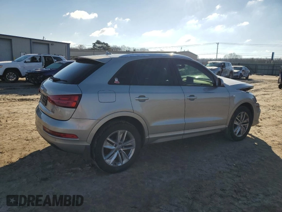 2017 Audi Q3 Premium with VIN WA1ECCFS2HR012689, listed as a Copart auction lot 38382213 with 85,687 mi miles. Bid and sale history available at carsss.com. Image 3.