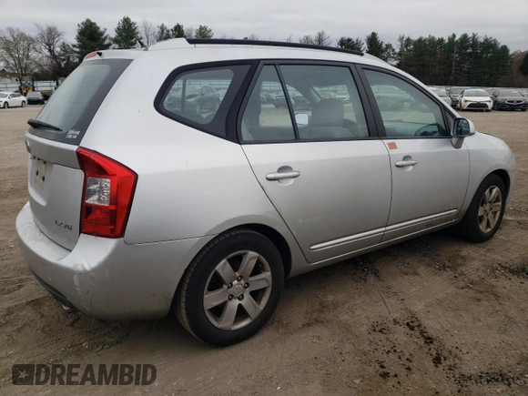 2007 Kia Rondo EX with VIN KNAFG526777112085, listed as a Copart auction lot 80942224 with 175,130 mi miles and Salvage Title. Bid and sale history available at carsss.com. Image 3.