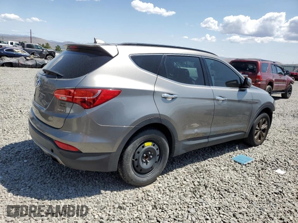 2014 Hyundai Santa Fe with VIN 5XYZU3LB2EG173692, listed as a Copart auction lot 62201975 with 127,787 mi miles and Clean title. Bid and sale history available at DreamBid. Image 3.