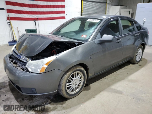 2010 Ford Focus SE with VIN 1FAHP3FN6AW154266, listed as a Copart auction lot 49789505 with 156,137 mi miles and Salvage Title. Bid and sale history available at carsss.com. Image 1.