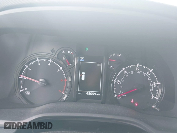 2022 Toyota 4Runner SR5 with VIN JTEEU5JR1N5259915, listed as a IAAI auction lot 42084335 with 45,059 mi miles and . Bid and sale history available at DreamBid. Image 7.