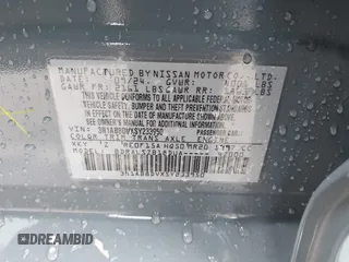 2025 Nissan Sentra SR с VIN 3N1AB8DVXSY233950, выставлен на аукционе IAAI как лот 42429684 с пробегом 5 114 миль миль и . История ставок и продаж доступна на DreamBid. Изображение 9.