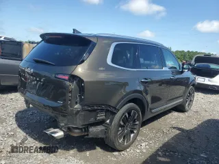 2023 Kia Telluride SX Prestige with VIN 5XYP5DGC5PG387088, listed as a Copart auction lot 60807605 with 70,674 mi miles and Salvage title. Bid and sale history available at DreamBid. Image 3.