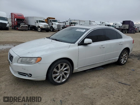 2012 Volvo S80 3.0L с VIN YV1902AH1C1152367, выставлен на аукционе Copart как лот 81644574 с пробегом 268 168 миль миль и Списание • Salvage title. История ставок и продаж доступна на DreamBid. Изображение 1.
