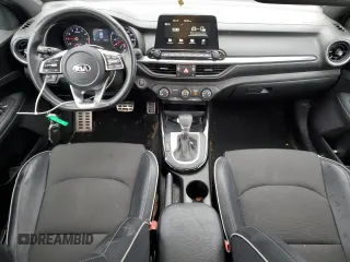 2021 Kia Forte GT-Line with VIN 3KPF34AD7ME360339, listed as a Copart auction lot 52974445 with 18,445 mi miles and Salvage title. Bid and sale history available at DreamBid. Image 8.