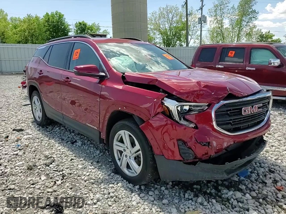 2019 GMC Terrain SLE z VIN 3GKALTEX3KL130383, wystawiony jako Copart lot #57425985 z przebiegiem Nie podano mil oraz Tytuł czysty. Historia ofert i sprzedaży dostępna na DreamBid. Obrazek 15.