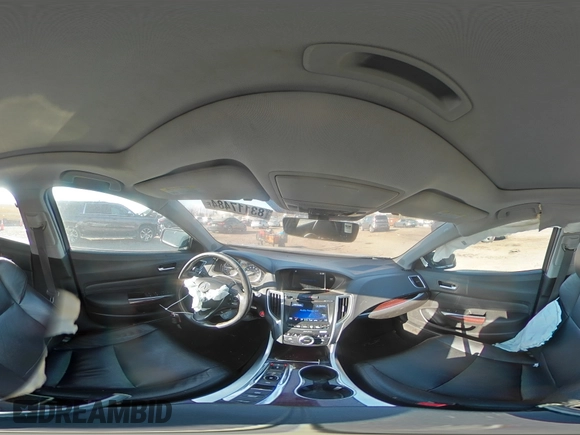 2015 Acura TLX V6 Tech with VIN 19UUB3F53FA000336, listed as a Copart auction lot 83117484 with 152,624 mi miles and Salvage Title. Bid and sale history available at carsss.com. Image 13.