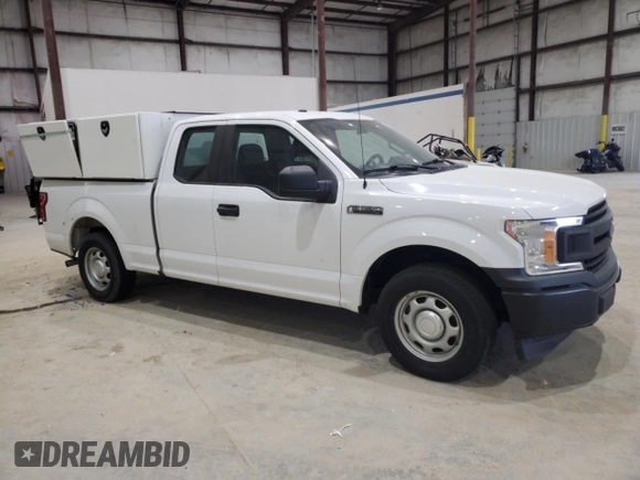 2018 Ford F-150 XL with VIN 1FTEX1C53JKF06295, listed as a Copart auction lot 52357615 with 166,056 mi miles and Clean Title. Bid and sale history available at carsss.com. Image 4.
