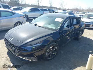 2021 Hyundai Elantra SEL with VIN KMHLN4AG8MU152426, listed as a IAAI auction lot 41781106 with 27,309 mi miles. Bid and sale history available at carsss.com. Image 2.