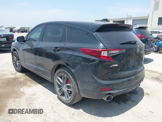 2022 Acura RDX w/A-Spec Package with VIN 5J8TC1H6XNL006589, listed as a IAAI auction lot 42257928 with 50,907 mi miles and . Bid and sale history available at DreamBid. Image 3.