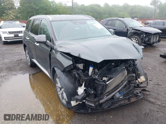 2022 Hyundai Palisade SEL with VIN KM8R4DHE3NU377999, listed as a IAAI auction lot 42258833 with 41,216 mi miles and . Bid and sale history available at DreamBid. Image 17.