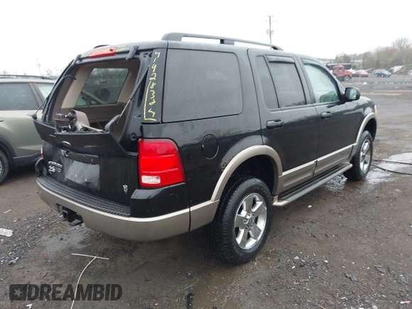 2003 Ford Explorer Eddie Bauer with VIN 1FMDU74W03UB93711, listed as a IAAI auction lot 41928384 with 187,255 mi miles and . Bid and sale history available at DreamBid. Image 4.