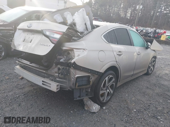 2020 Subaru Legacy Limited with VIN 4S3BWAN68L3017223, listed as a IAAI auction lot 41203519 with Not Provided miles and . Bid and sale history available at DreamBid. Image 4.