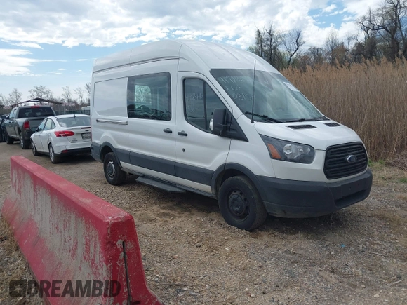 2019 Ford Transit with VIN 1FTBW2XGXKKB14763, listed as a IAAI auction lot 41924696 with 58,122 mi miles and . Bid and sale history available at DreamBid. Image 1.
