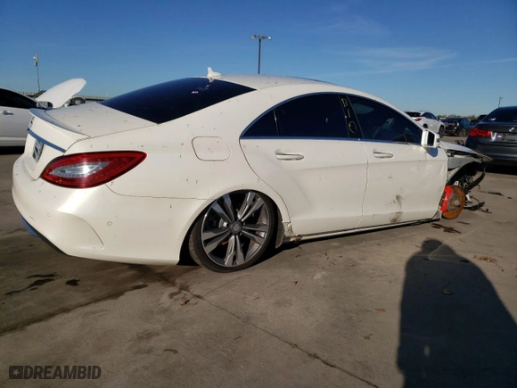 2015 Mercedes-Benz CLS-Class CLS 550 with VIN WDDLJ7DB8FA156648, listed as a Copart auction lot 77248743 with 70,061 mi miles. Bid and sale history available at carsss.com. Image 3.