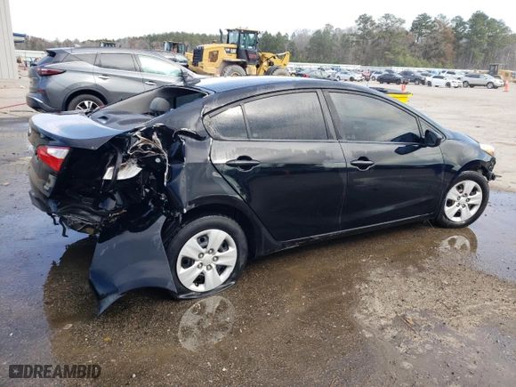 2016 Kia Forte LX with VIN KNAFK4A69G5531397, listed as a Copart auction lot 42846245 with 0 mi miles and Salvage Title. Bid and sale history available at carsss.com. Image 3.