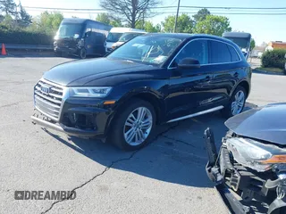 2018 Audi Q5 Premium Plus with VIN WA1BNAFY1J2126669, listed as a IAAI auction lot 41877318 with 44,397 mi miles. Bid and sale history available at carsss.com. Image 17.