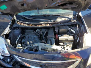 2012 Nissan Versa SV with VIN 3N1CN7AP6CL847182, listed as a Copart auction lot 47076275 with 137,493 mi miles and Salvage Title. Bid and sale history available at carsss.com. Image 12.