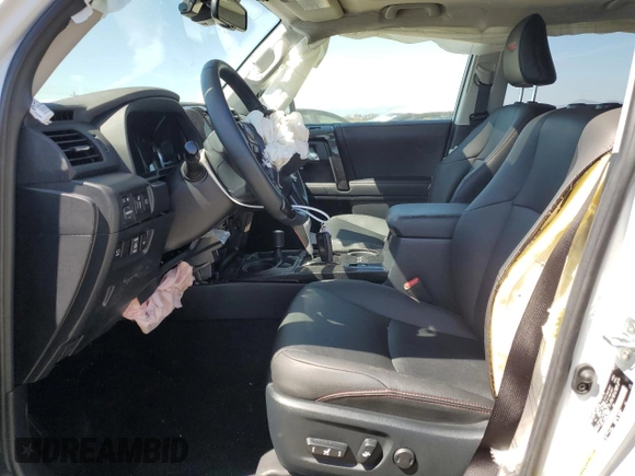 2024 Toyota 4Runner TRD Pro with VIN JTELU5JR7R6292957, listed as a Copart auction lot 56206205 with 9,814 mi miles and Salvage title. Bid and sale history available at DreamBid. Image 7.