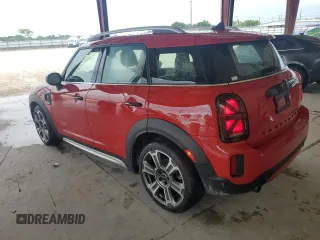 2024 MINI Countryman Cooper S with VIN WMZ53BR0XR3R36408, listed as a Copart auction lot 73591954 with 8,000 mi miles and Salvage Title. Bid and sale history available at carsss.com. Image 2.