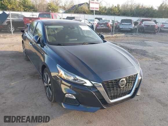 2021 Nissan Altima SV with VIN 1N4BL4DV5MN410885, listed as a IAAI auction lot 41809083 with 61,362 mi miles and . Bid and sale history available at DreamBid. Image 1.