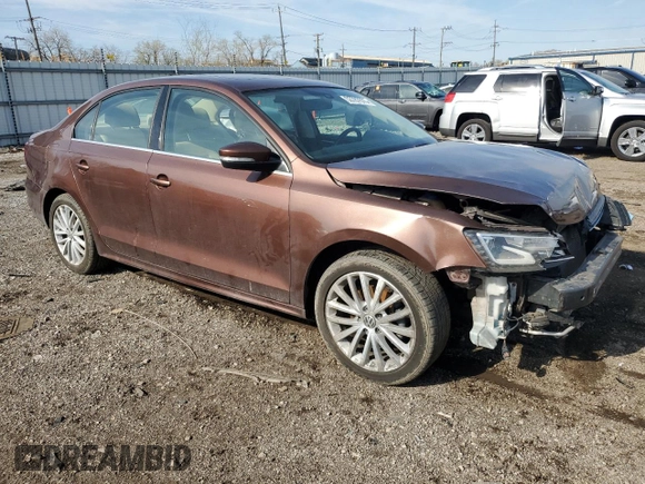 2016 Volkswagen Jetta SEL with VIN 3VWL17AJ7GM355374, listed as a Copart auction lot 53787675 with 182,432 mi miles and Salvage title. Bid and sale history available at DreamBid. Image 4.