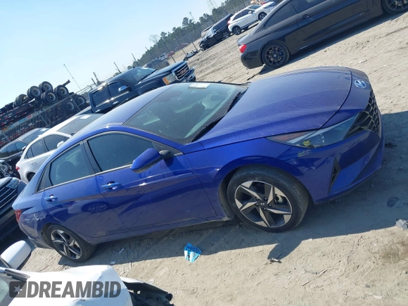 2023 Hyundai Elantra SEL with VIN 5NPLS4AG7PH106792, listed as a IAAI auction lot 41672413 with 34,774 mi miles and . Bid and sale history available at DreamBid. Image 13.
