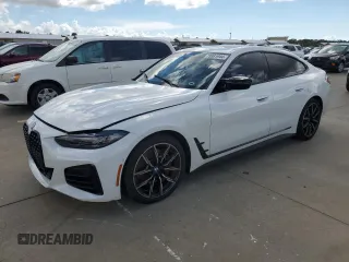 2023 BMW 4 Series M440i with VIN WBA63AW07PFN28251, listed as a Copart auction lot 73881944 with Not provided miles and Non repairable. Bid and sale history available at DreamBid. Image 1.