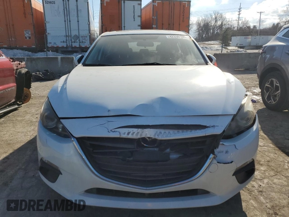 2014 Mazda 3 i Grand Touring with VIN JM1BM1M75E1215868, listed as a Copart auction lot 42330165 with 105,871 mi miles and Salvage Title. Bid and sale history available at DreamBid. Image 5.