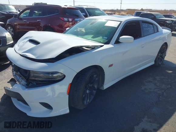 2021 Dodge Charger Scat Pack Widebody with VIN 2C3CDXGJ2MH598378, listed as a IAAI auction lot 41673126 with 41,297 mi miles. Bid and sale history available at carsss.com. Image 17.