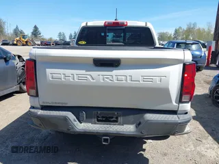2023 Chevrolet Colorado 4WD Trail Boss with VIN 1GCPTEEK2P1203392, listed as a IAAI auction lot 42043211 with 27,589 mi miles. Bid and sale history available at carsss.com. Image 16.