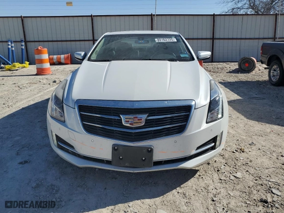 2015 Cadillac ATS Coupe Luxury RWD with VIN 1G6AB1RX3F0121380, listed as a Copart auction lot 89162725 with 85,524 mi miles and Salvage Title. Bid and sale history available at carsss.com. Image 5.