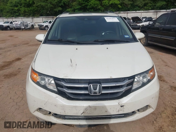 2015 Honda Odyssey Touring Elite with VIN 5FNRL5H96FB045968, listed as a IAAI auction lot 42263637 with 207,637 mi miles and . Bid and sale history available at DreamBid. Image 12.