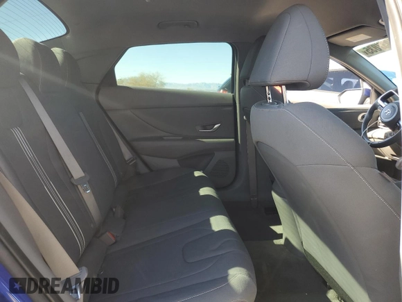 2023 Hyundai Elantra SEL with VIN KMHLS4AG3PU496730, listed as a Copart auction lot 45937035 with 40,453 mi miles and Salvage Title. Bid and sale history available at DreamBid. Image 10.