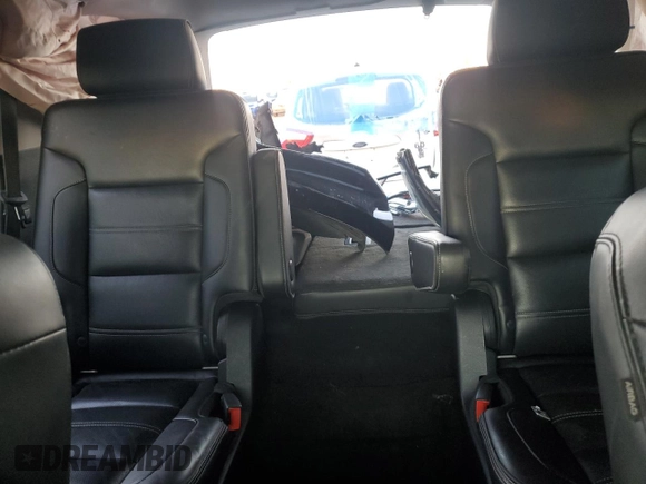 2018 GMC Yukon Denali with VIN 1GKS1CKJ3JR297926, listed as a Copart auction lot 88597415 with 0 mi miles and Salvage Title. Bid and sale history available at carsss.com. Image 10.