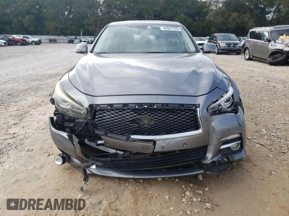 2014 Infiniti Q50 Premium with VIN JN1BV7AR0EM692683, listed as a Copart auction lot 42047765 with 139,867 mi miles and Salvage Title. Bid and sale history available at carsss.com. Image 5.